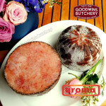 Pork Bali Aroma ham BLACKPEPPER HAM lada hitam frozen whole cut half +/- 2.3 kg/pc (price/kg)